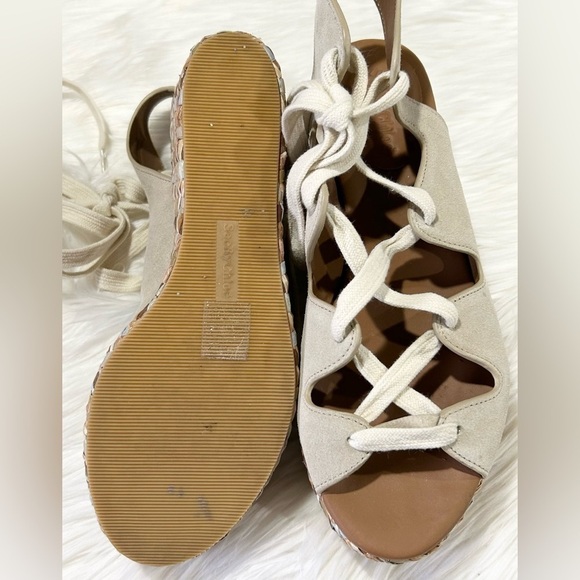 See by Chloe Lilly Lace Up Braided Platform Sandals 38 8 - Picture 6 of 12